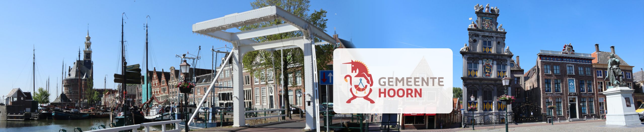 Header Hoorn - haven, logo Hoorn